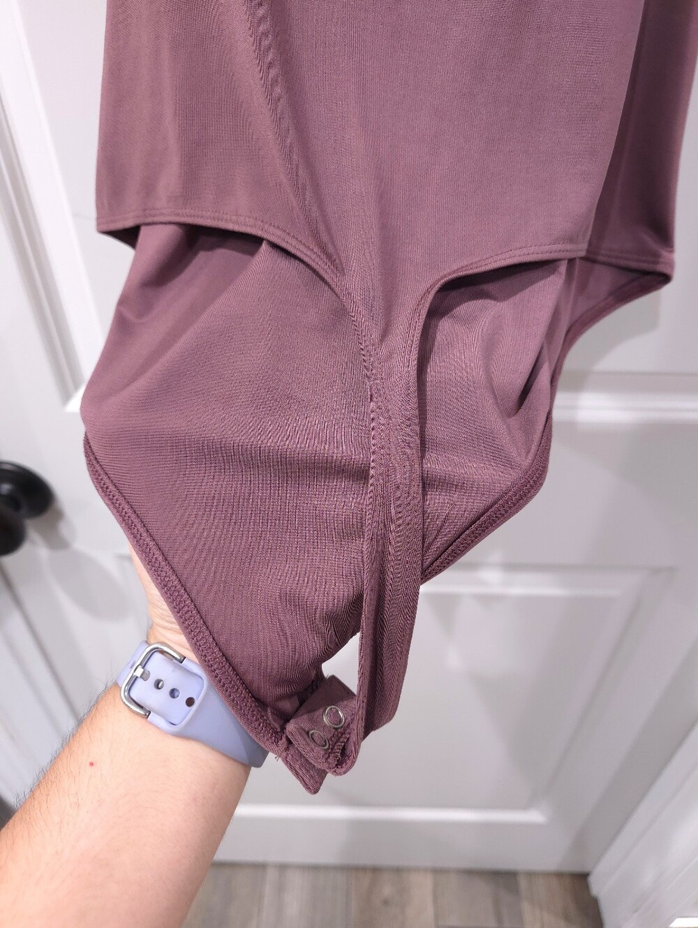 Express Body Contour Drape Cowl Neck Bodysuit, XL New With Tags - Picture 7 of 9